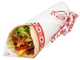 Shaorma GREEK de pui lipie