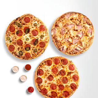 Trzy Pizze + Trzy sosy