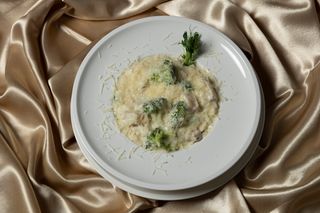 Risotto con pollo