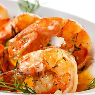 58. Langostinos A La Plancha