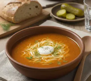 Zupa Pomidorowa z makaronem
