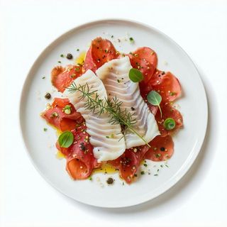 Carpaccio di spigola 2 etti