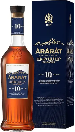 Կոնյակ Արարատ Ախթամար 10* 0.5լ, , հատ