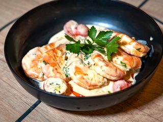 Креветка у Вершково-Часниковому соусі (350г)