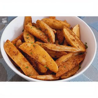 Ración de patatas deluxe grande