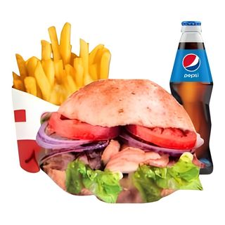 Meniu doner curcan si vita 460 GR