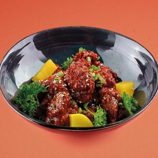 Курица в остром соусе