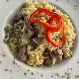 Risotto sa biftekom