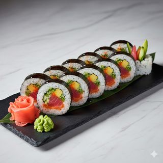 Futo Maki Mixto (10 Unidades)