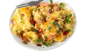 Plato Gratinado Con Arroz (Mediano)