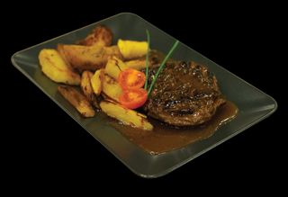 Телешки пепър стек (350г)