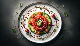 TARTAR DE ROSII SI AVOCADO