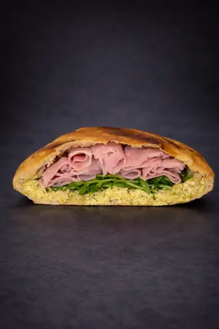 Bachata Pesto con Prosciutto Cotto
