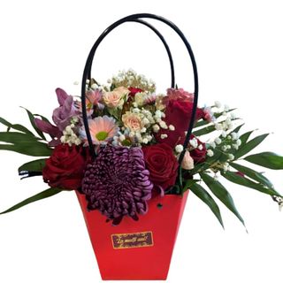 Aranjament floral mixt