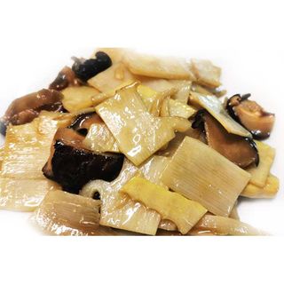 301 Bambu e funghi saltati