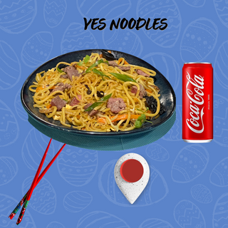 Massas com Beef + 1 coca cola