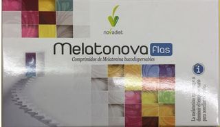 Melatonova Flash Novadiet 30 Comprimits Bucodispensables (Per Dormir)