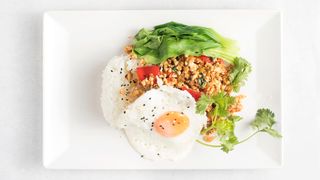 Pad Kra Pow with Chicken (ljuto)