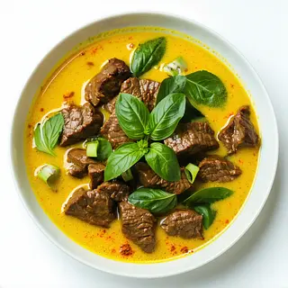 Bœuf au Curry Jaune