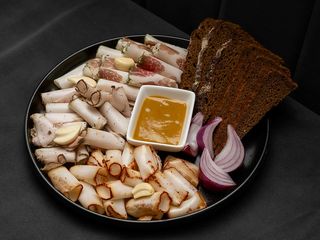 Тріо сала з грінками (150г)