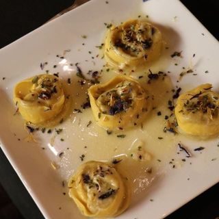 Mezze lune all'astice 