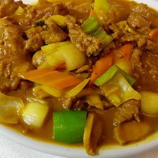 Ternera Con Salsa Curry