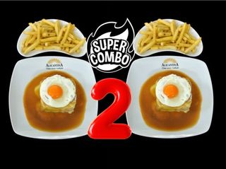 2 francesinhas especiais com ovo