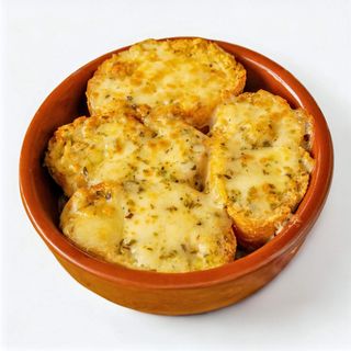 Pan De Ajo Con Bacon