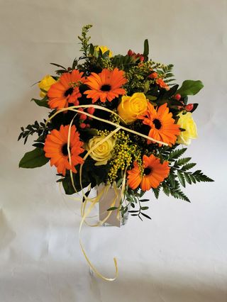 Bukiet kwiatowy "Pomarańczowe Lato"