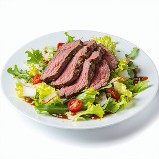 Ensalada con Carne de Cordero