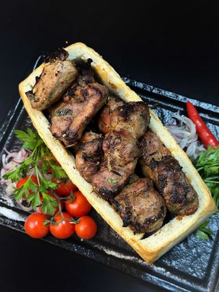 Шашлик з телятини за 100 г