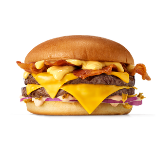 Cheddar Melt Beef 'n' Bacon