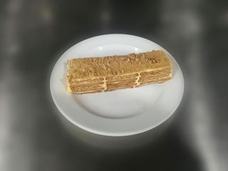 Tarte de bolacha com ovo