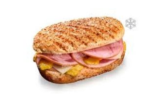 Паніні з шинкою та сиром