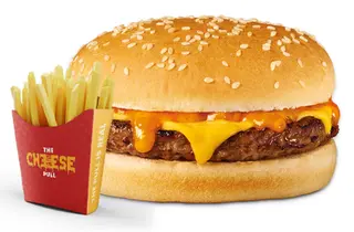 Cheesy beef burgers