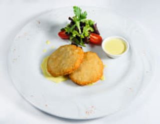 Куриные крокеты с пюре