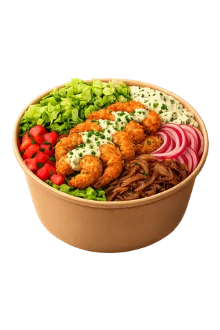 Bowl Crevettes Panes