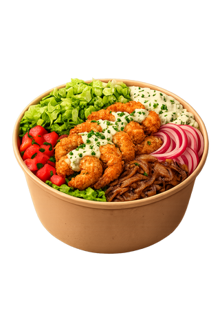 Bowl Crevettes Panes