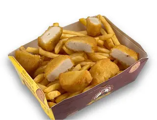 Patatine e nuggets