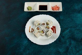 Kalifornijske rolnice Škampi