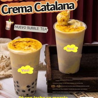 109.Té con leche & Crema Catalana 