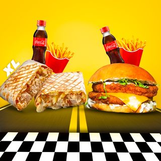 Menu V10 + Menu Tacos poulet XL