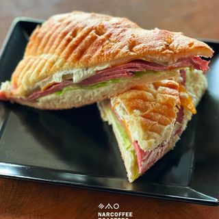 Beef Cubano Focaccia