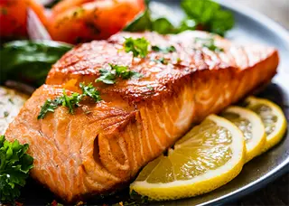 Plato de Salmón