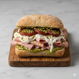 Il mosaico rosa - panino