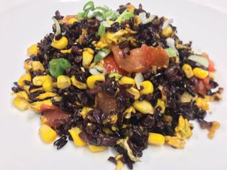 116 - Riso nero con frutti di mare