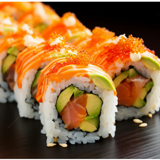 451.uramaki salmone avocado plus（8pz)叠三文鱼牛油果