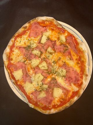 Pizza hawaiana