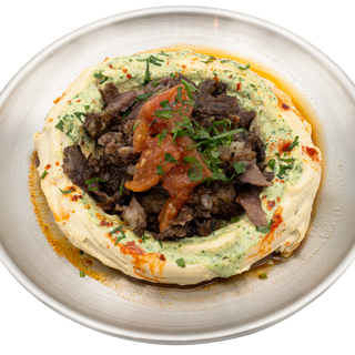 Hummus Shawarma cordero y pavo