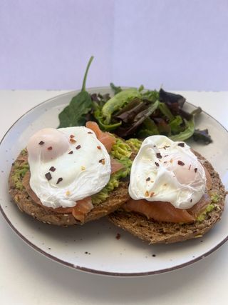 Poached eggs